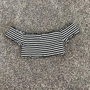 Off the shoulder swimsuit